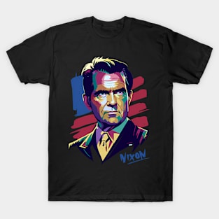 Richard Nixon Pop Art T-Shirt